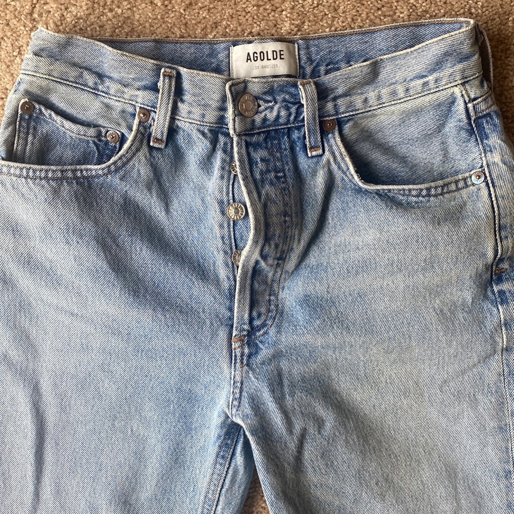 Agolde Riley High Rise Jeans - Picture 5 of 11